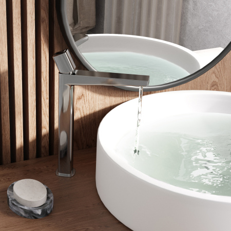 Смеситель для раковины WasserKraft Naab 8603H хром